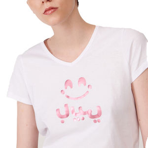 Camisetas cortas de impresión personalizada de gran venta, camisetas pesadas de alta calidad, camisetas en blanco de punto liso para mujer - Product Image 2