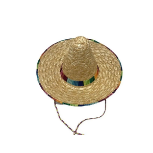 หมวกฟางเม็กซิกันหมวกฟางถักมือดีไซน์สะดุดตาจากโรงงานในเวียดนาม - Product Image 3