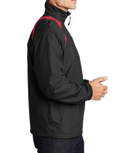 Veste coupe-vent pour homme, nouvelle mode, personnalisable en gros, respirante, noire, à capuche, imperméable, streetwear - Product Image 6