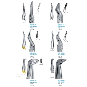 Nouvelles pinces d'extraction dentaire, pinces d'extraction dentaire, forceps d'extraction, modèle américain, instruments chirurgicaux avec emballage OEM - Product Image 2