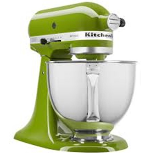 Batteur sur socle à tête inclinable 4,8 L nouvellement arrivé - Batteur de cuisine rouge Empire - Product Image 1