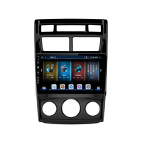 Lecteur DVD de voiture Android 11 Octa core avec écran HD et commande au volant et entrée de caméra arrière pour KIA Sportage 2007