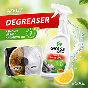Azelit 600ml Industrial Kitchen Degreaser | Alkaline Foam <b>Spray</b> with High Quality Fast-Acting Formula for Heavy Grease Removal - Product Image 2