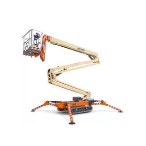 ราคาขายส่งรถกระเช้าบูมเคลื่อนที่แบบขับเคลื่อนด้วยตัวเอง ขนาด 10 เมตร 22 เมตร สำหรับงานที่สูง - Product Image 6