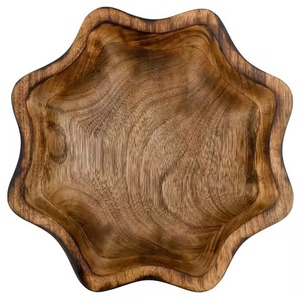 Bol à fruits élégant, plat de service décoratif, centre de table moderne pour la cuisine, présentation de produits frais et décoration intérieure - Product Image 4