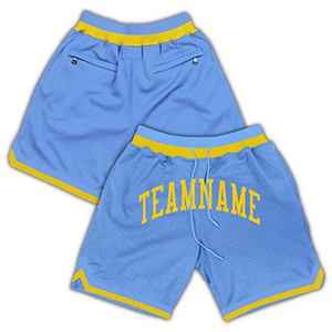 Pantalones cortos deportivos de gimnasio para hombre de calidad superior al por mayor, logotipo personalizado impreso en malla de sublimación de poliéster en blanco, patrón sólido - Product Image 3