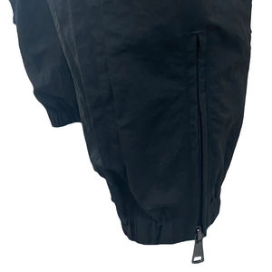 Chándal de nailon personalizado para hombre, conjunto deportivo para correr de retazos, conjunto de carga con logotipo bordado, jersey para correr, conjunto cortavientos con cremallera de 2 piezas - Product Image 6