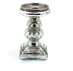 Décoration de Noël Haute Qualité Fer/Verre De Luxe En Laiton Placage Bougeoir Décoratif Design Moderne Bougeoir - Product Image 3