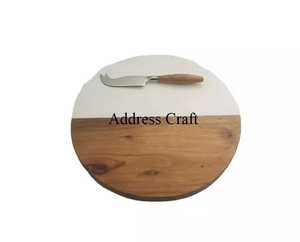 Tabla de Cortar de Madera de Moda, Tabla de Cortar de Alta Calidad, Tabla para Servir Queso, Hecha a Mano, Duradera, Apta para Lavavajillas - Product Image 5