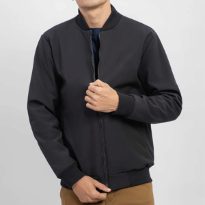 Chaqueta Bomber informal para hombre de alta calidad personalizada 2025, ropa de calle de invierno en lona, talla 4XL, tarifa al por mayor, tarifa barata - Product Image 3