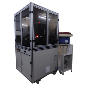 Solución de clasificación óptica de discos de vidrio automatizada para inspección dimensional y de superficie de anillos - Product Image 1