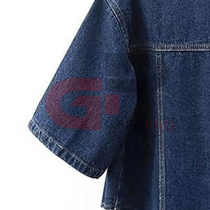 New Arrival Cropped Trucker <b>Jacket</b> Best Selling Cropped Trucker <b>Jackets</b> Made in Pakistan - Product Image 4