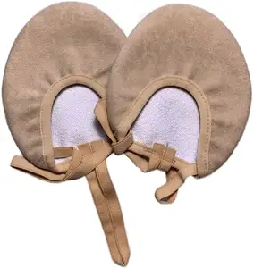 2024 Latest Design Rhythmic Gymnastics Half Shoes Ballet Dance Shoes with Genuine Leather for Girls by Power Hint - Product Image 1