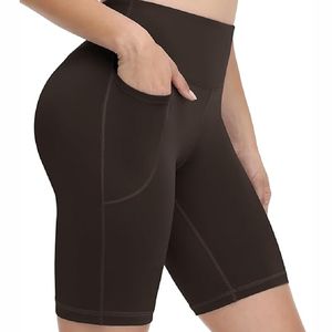 Nuevos pantalones cortos de yoga demandables 2025 para mujer, mallas transpirables de alta calidad, sin costuras, cintura alta - Product Image 3