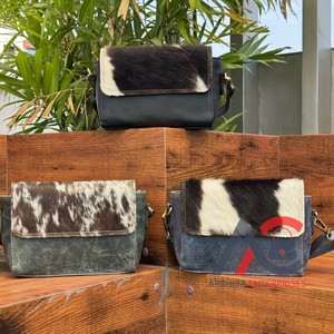 Custom Wholesale 2025 High Quality Women's Cowhide Flap Crossbody Bag Large Capacity Genuine Leather Elegant Sling Shoulder Bags - Product Image 1