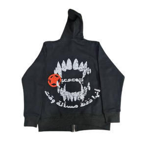 Sudadera con capucha para hombre, con estampado de farol y cremallera, ropa para parte superior masculina, 2022 - Product Image 2