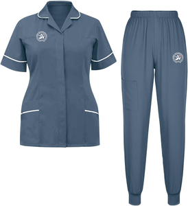 Uniformes Médicos Modernos para Hombre, Conjuntos de Uniformes Médicos Personalizados, Spandex/Poliéster Suave, Uso Hospitalario, Venta al por Mayor, Personalizados - Product Image 5