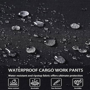 Pantalones Cargo Tácticos para Hombre, 100% Algodón, Ligeros, Transpirables, Resistentes al Viento, para Trabajo al Aire Libre, Estilo Jogger, Cintura Media Elástica, Multibolsillos - Product Image 5
