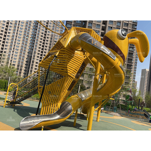 Gran <span class=keywords><strong>abejorro</strong></span> al aire libre equipo <span class=keywords><strong>de</strong></span> entretenimiento toboganes niños Juego al Aire Libre Parque <span class=keywords><strong>de</strong></span> Atracciones instalaciones - Product Image 4