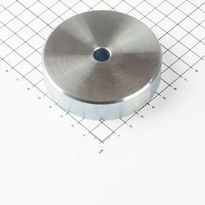 Gripper piatto in neodimio Ø75x18mm con recessione conica - Product Image 1