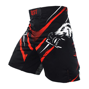 กางเกงขาสั้น MMA แบบมืออาชีพกำหนดเองสำหรับฝึกซ้อมการต่อสู้ชุดกิโมโนสำหรับฝึกซ้อมศิลปะการต่อสู้กังฟูมวยไทย - Product Image 2