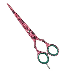Custom Made 5.5 Inch Premium Stainless Steel <b>Barber</b> Hair Cutting Scissor Precision Sharp <b>Blade</b> Beauty Scissor - Product Image 1