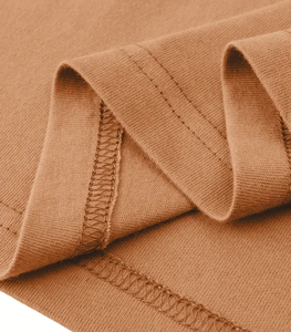 Vente en gros de t-shirts unis à col en V profond sans marque pour femmes T-shirts pour femmes dames de haute qualité 100% coton - Product Image 6