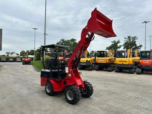 Envío Gratis HTDL06 Cargadora Compacta de Ruedas de 600 kg, Minicargadora de 25 HP a Gasolina, Cucharón de 0.4 m, Acoplador Rápido Hidráulico de Alta Calidad - Product Image 6