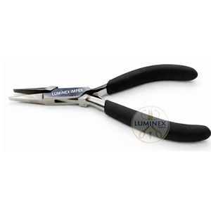 Alicates de Punta Plana Multifunción de 5 Pulgadas con Mango Rojo de Acero Inoxidable para Tareas de Taller, Suministro OEM Personalizado, CE ISO - Product Image 2