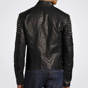 Leather <b>Jacket</b> for Men Stylish All Sizes with Customized Logo and Privet Label Leather <b>Jacket</b> Waterproof - Product Image 2