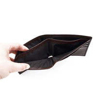 Penjualan Terbaik dompet kulit asli desain kustom gaya baru dompet harga murah grosir kualitas tinggi
