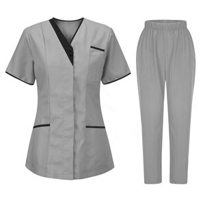 Combinaison de travail pour les soins de santé des femmes, uniforme confortable conçu pour la flexibilité, la respirabilité et l'utilisation quotidienne professionnelle - Product Image 2