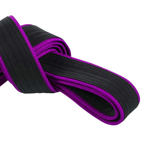 Ceintures de karaté d'arts martiaux professionnelles de haute qualité, couleur unie, avec de bonnes ventes, ceintures de karaté Bjj, matériau en coton durable - Product Image 4