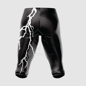 Ensemble d'uniformes de football américain pour hommes adultes, style le plus récent, 100% polyester respirant, manches courtes, haute qualité, couleurs personnalisées - Product Image 6
