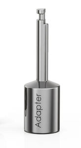 อะแดปเตอร์ฝังฟันอะแดปเตอร์แบบสลักเกลียวขนาด4.0มม. ทรงสี่เหลี่ยมสำหรับสกรูทอร์คสเตนเลสสตีล - Product Image 2