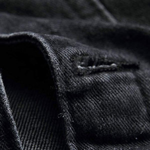 Low Price High Quality Custom Logo Printed Men Jeans Jacket Plus Size Customized Jeans Jacket For Men - Product Image 5