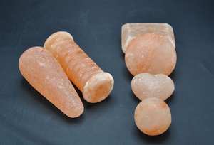 Stylish Letter-Feature Natural Crystal Himalayan Massage Salt Roller <b>Body</b> and Foot Relaxation Natural Crafts Product - Product Image 6