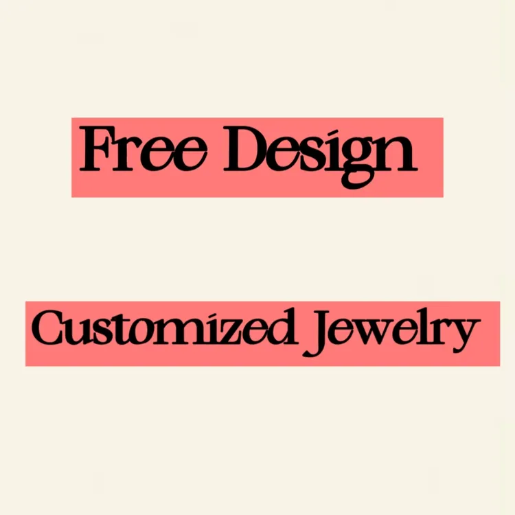Custom Jewelry Factory Hochwertiges 18 Karat vergoldetes Design 925 Silber Kupfer Edelstahl Made Custom Jewelry Manufacturers