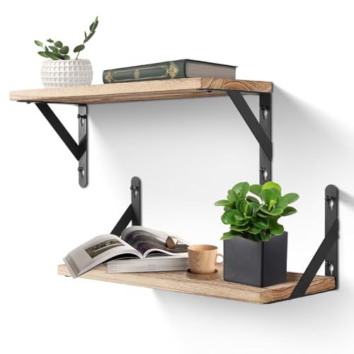 Double Tier Solid Wood Rustic Multifunction