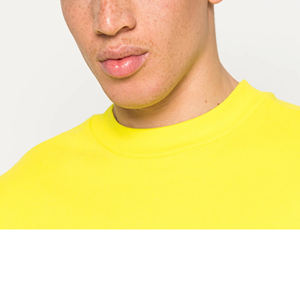 เสื้อยืดบ็อกซี่โอเวอร์ไซส์ของผู้ชายผ้าคอตตอน100% ทรงหลวมไหล่ตกออกแบบโลโก้ได้ตามต้องการน้ำหนักเบาเสื้อยืดผู้ชาย100% - Product Image 3