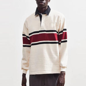 Camisas de manga larga para hombre, diseño de bordado personalizado de punto sólido, mezcla de poliéster/algodón, Golf de alta calidad para camisas - Product Image 4