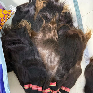 Extensions de cheveux humains en vrac crus Remy vierges 100% non traités, doux et sans enchevêtrement, fournisseur à bas prix de cheveux indiens - Product Image 1