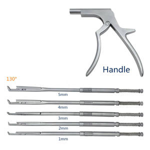 Juego de pinzas de Kerrison giratorias de acero inoxidable, juegos médicos quirúrgicos de laminectomía, instrumento ortopédico veterinario espinal - Product Image 3