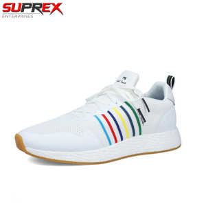 Baskets blanches en cuir véritable à lacets, imprimé léopard Krios, haute qualité, mode décontractée, Aqua, pour homme adulte, anti-odeur - Product Image 4
