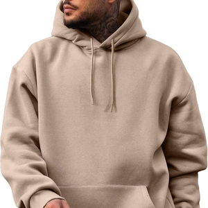 เสื้อฮู้ดดี้ผู้ชาย Cozy ผ้าฝ้าย 100% ปักลายและพิมพ์ลาย ซักแบบ Stonewashed สำหรับฤดูหนาว ระบายอากาศได้ดี เหมาะสำหรับออกกำลังกายและกิจกรรมกลางแจ้ง - Product Image 2