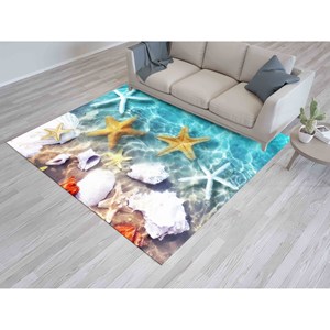 Landscape Printed <b>Rug</b> - Anti-Slip <b>Chenille</b> Home Decor,With Pile Soft <b>Rug</b> - Product Image 3