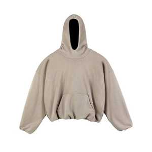 2025 nouveau Street Wear sweats à capuche pull séchage rapide blanc Vintage Double couche lavage à l'acide respirant en détresse sweats à capuche pour hommes - Product Image 1