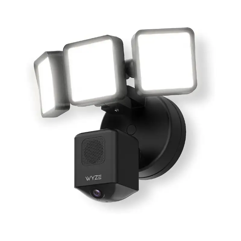Grande vendita WYZE Cam proiettore Pro con 3000 Lumen LEDs, cablato 2.5K QHD IP65 Outdoor Smart telecamera di sicurezza, visione notturna a colori