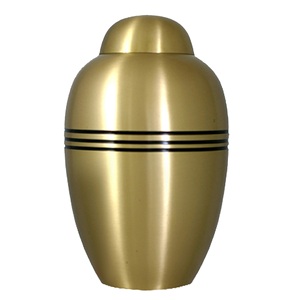 Urna Funeraria Estilo Americano con Manos en Oración, en Bronce Dorado, para Cenizas de Adultos, Duradera y de Calidad Confiable - Product Image 4