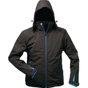 Veste softshell Uranos Winter en noir/bleu ELYSEE, imperméable - Product Image 2